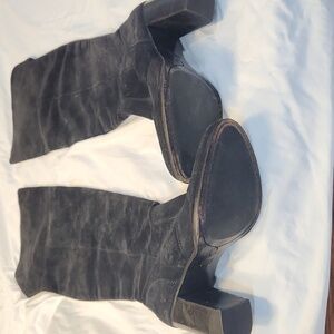 Frye Suede Over The Knee Boots